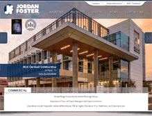 Tablet Screenshot of jordanfosterconstruction.com